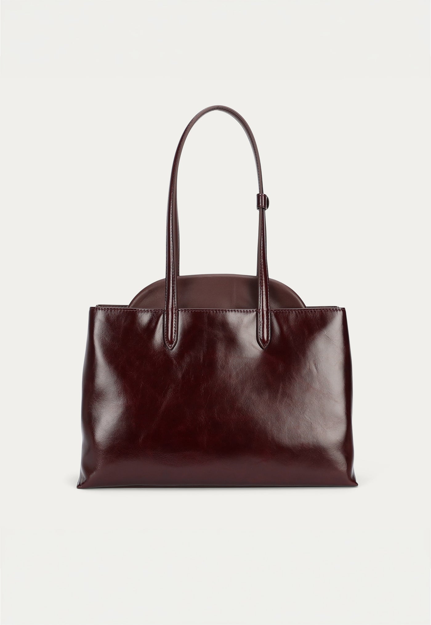 Vault Tote - Dark Cherry Gloss