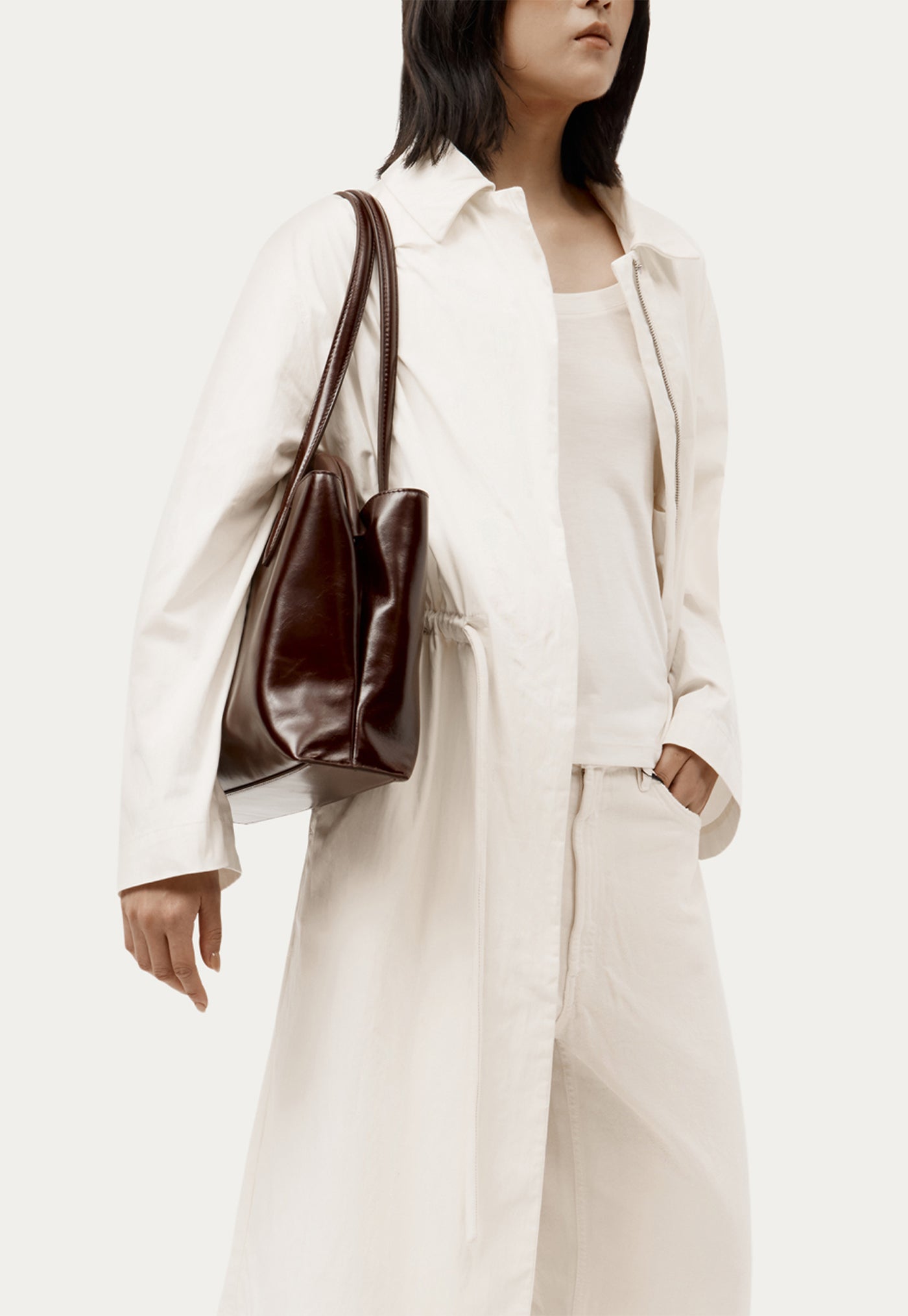 Vault Tote - Dark Cherry Gloss