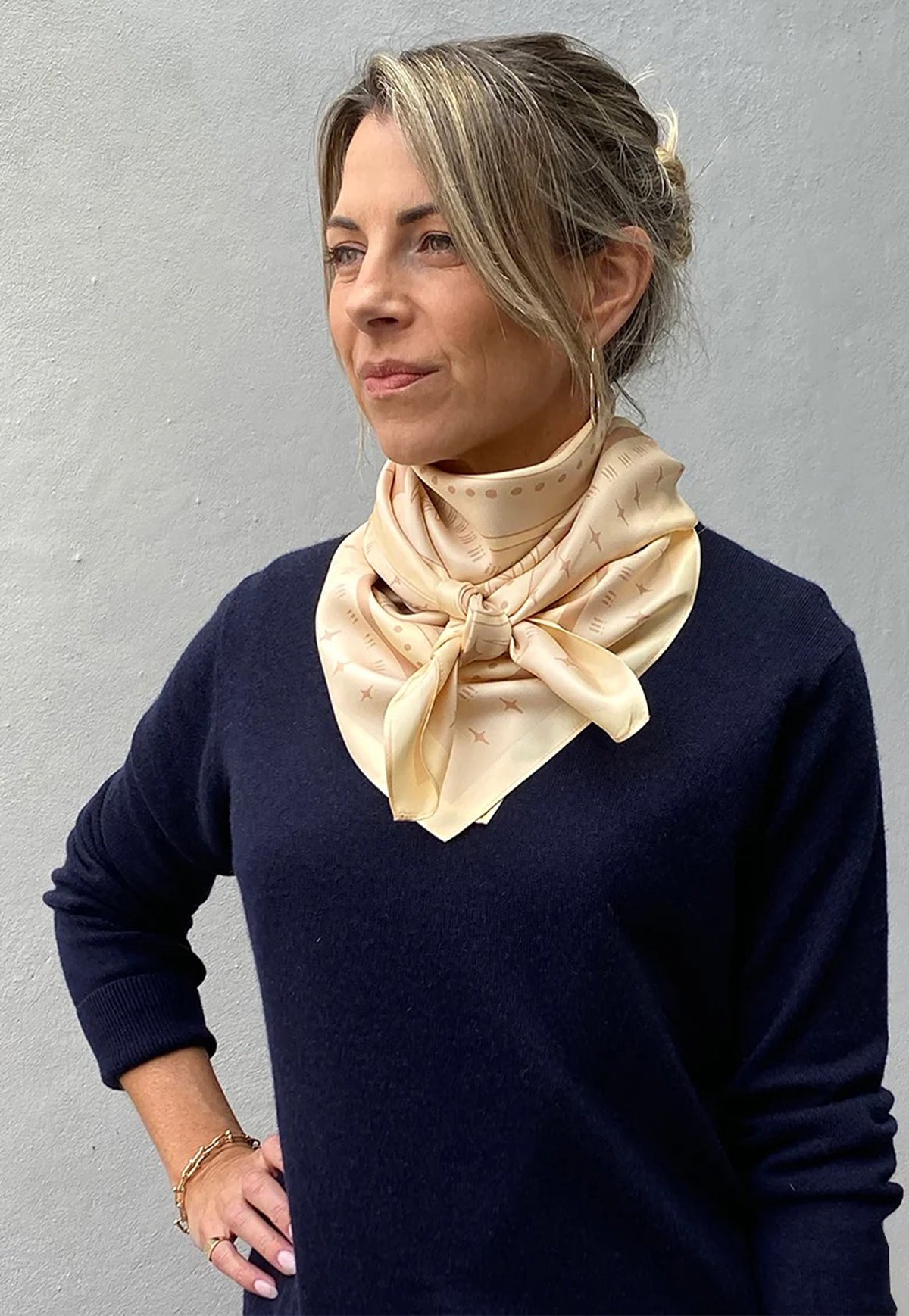 DH x Ellie Compton Burnett Silk Scarf