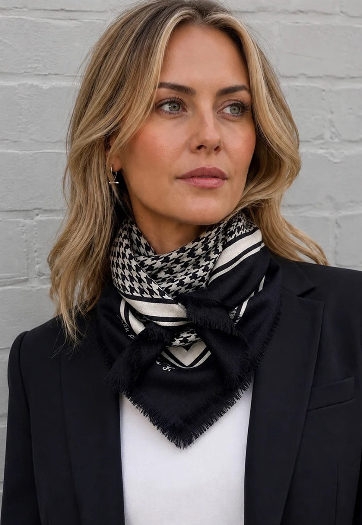Petite Hunter Silk Scarf