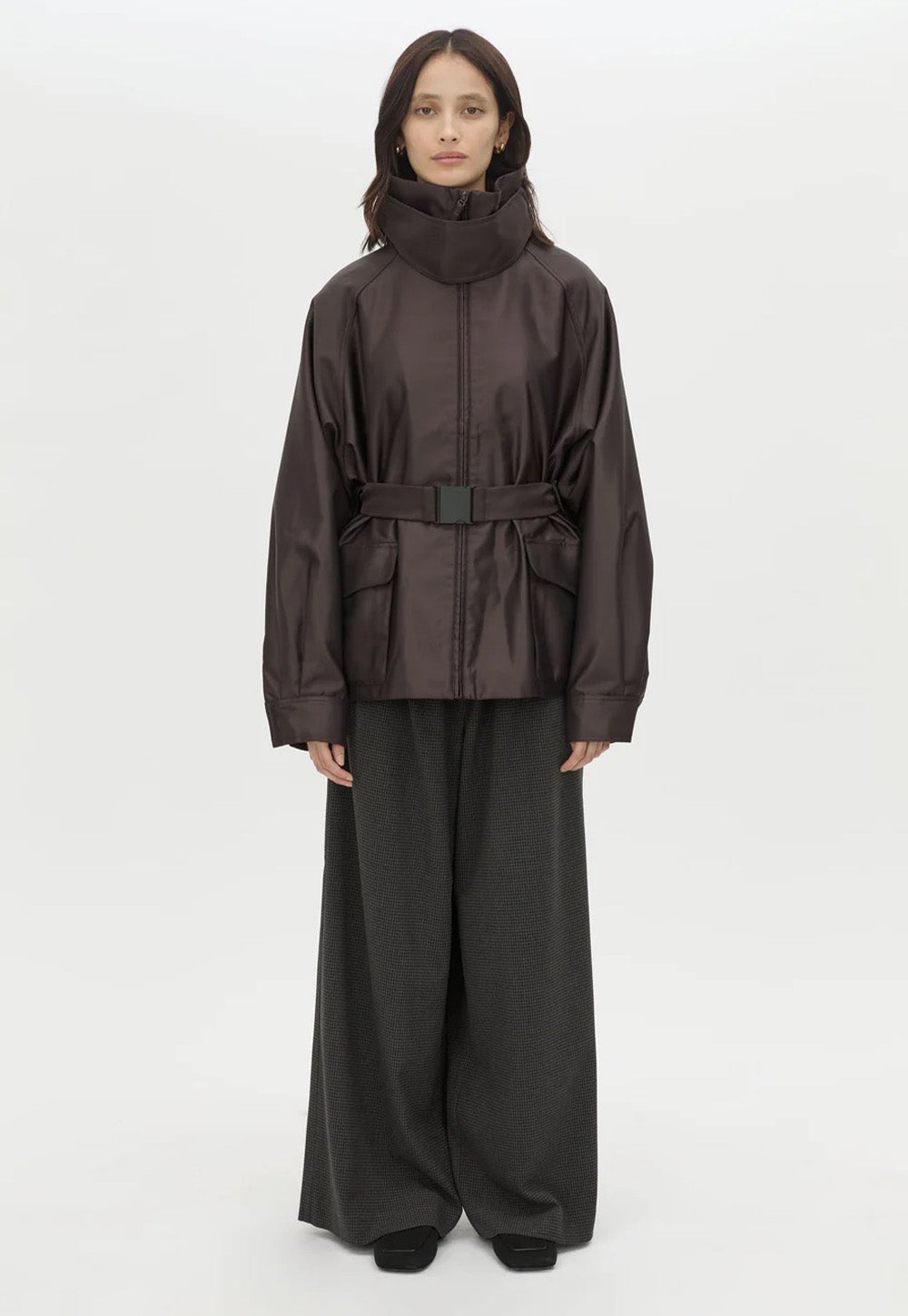 Drea Puffer Jacket - Espresso