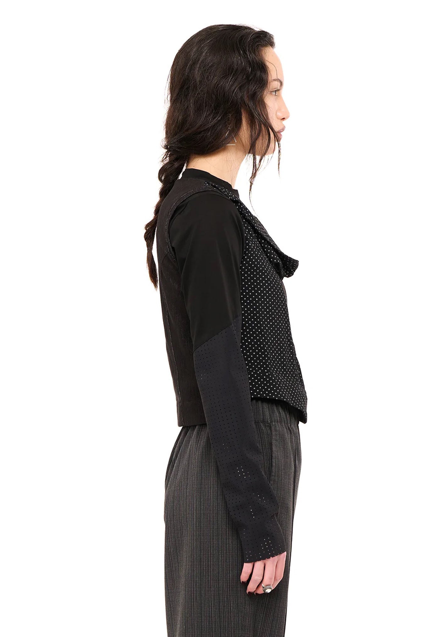 Dress Code Bodice - Black Beady