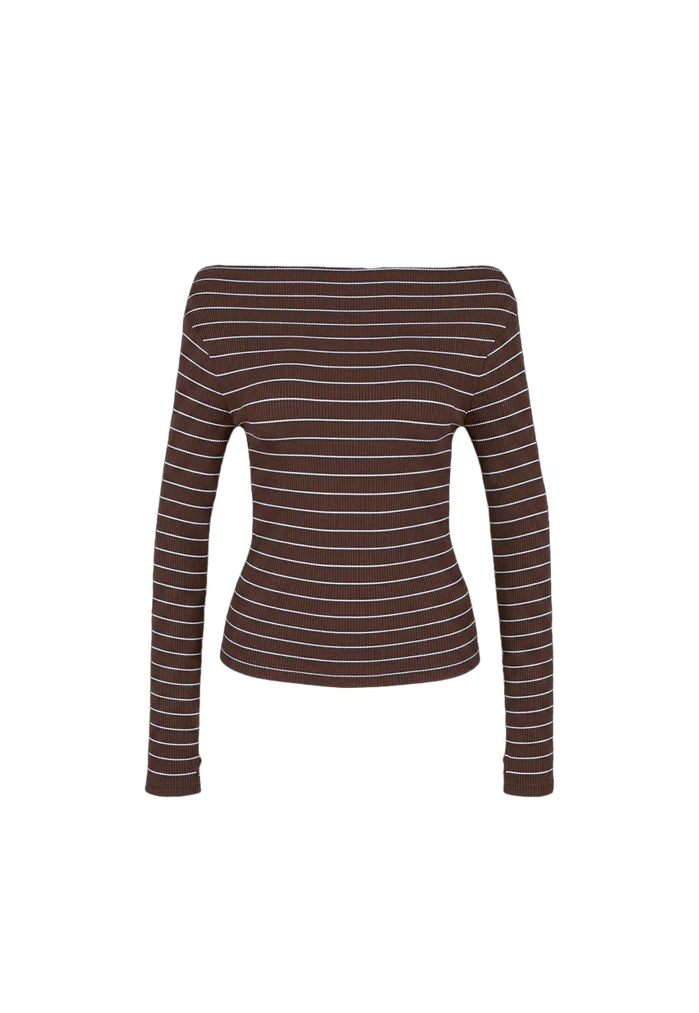 Emma Knit Long Sleeve - Java Blue Stripe