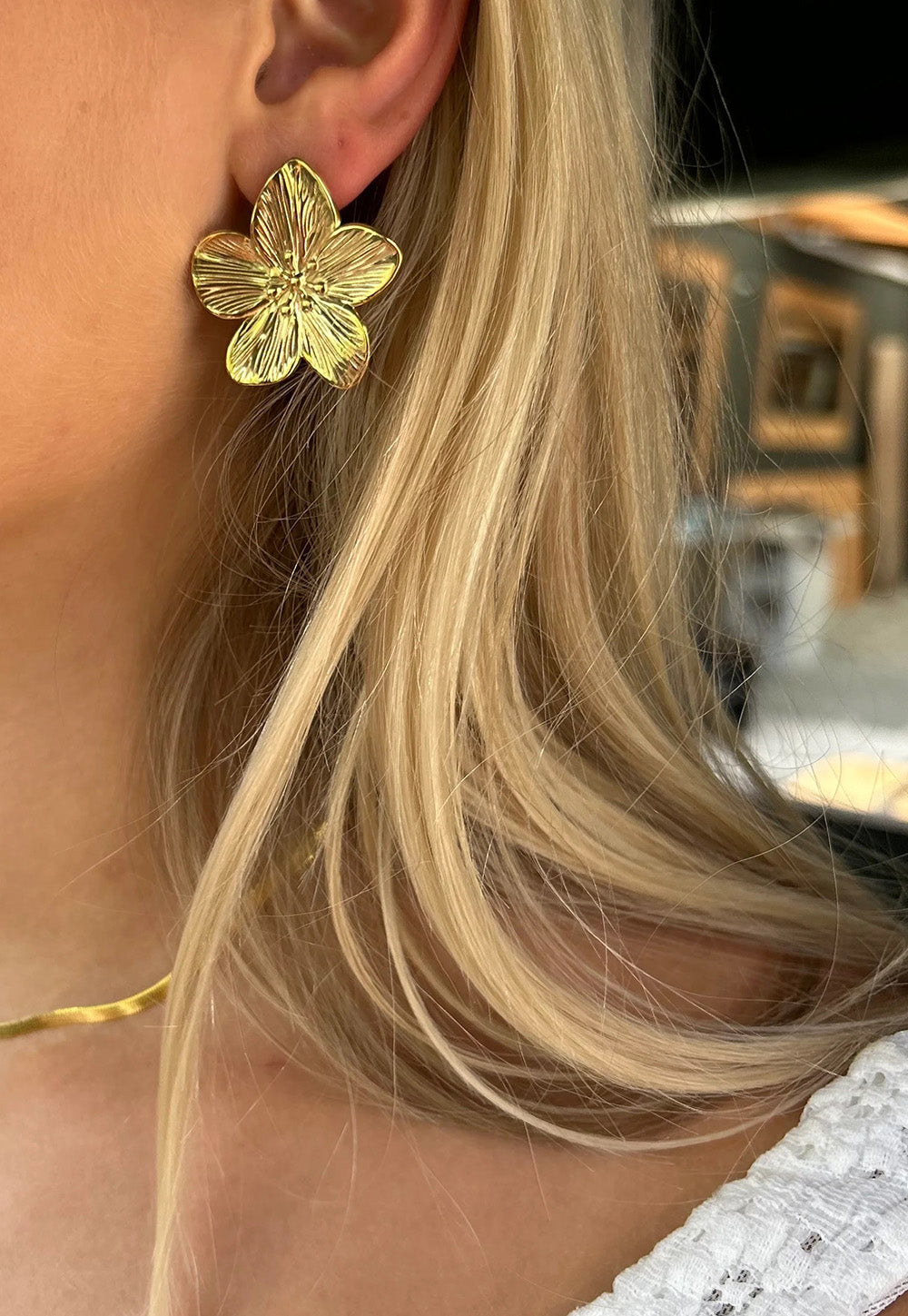 Flora Earrings sold by Angel Divine