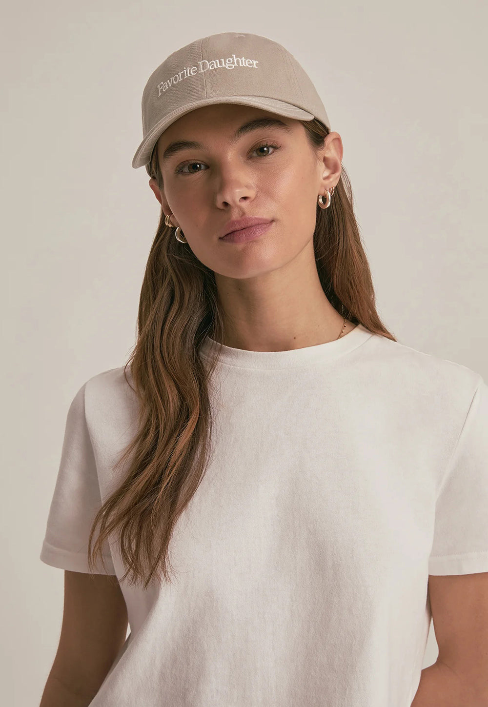 Classic Logo Baseball Hat - Taupe