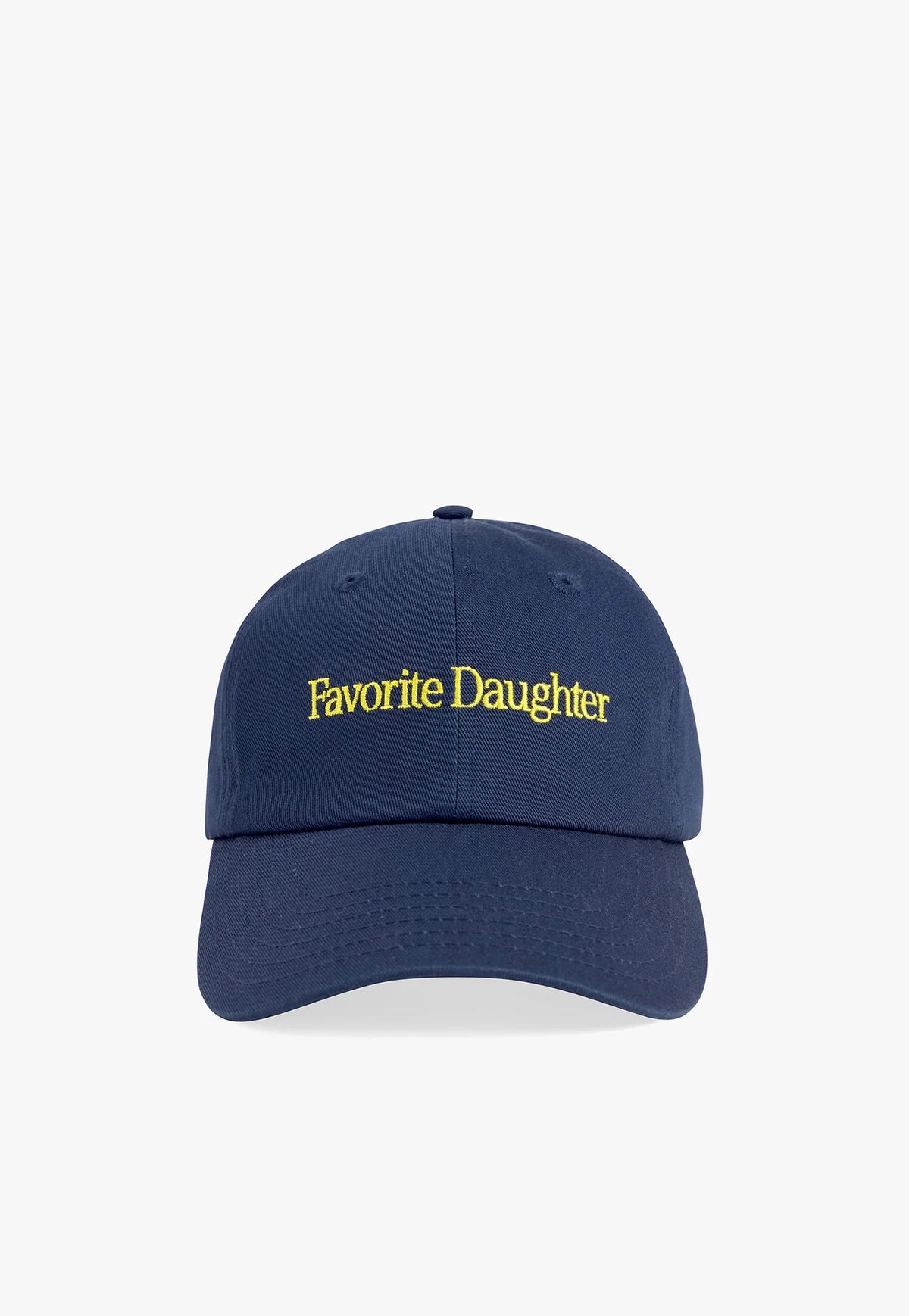 Classic Logo Baseball Hat - Navy/Yellow