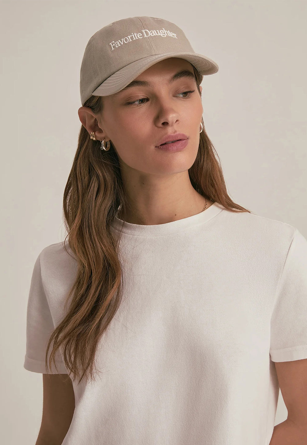 Classic Logo Baseball Hat - Taupe