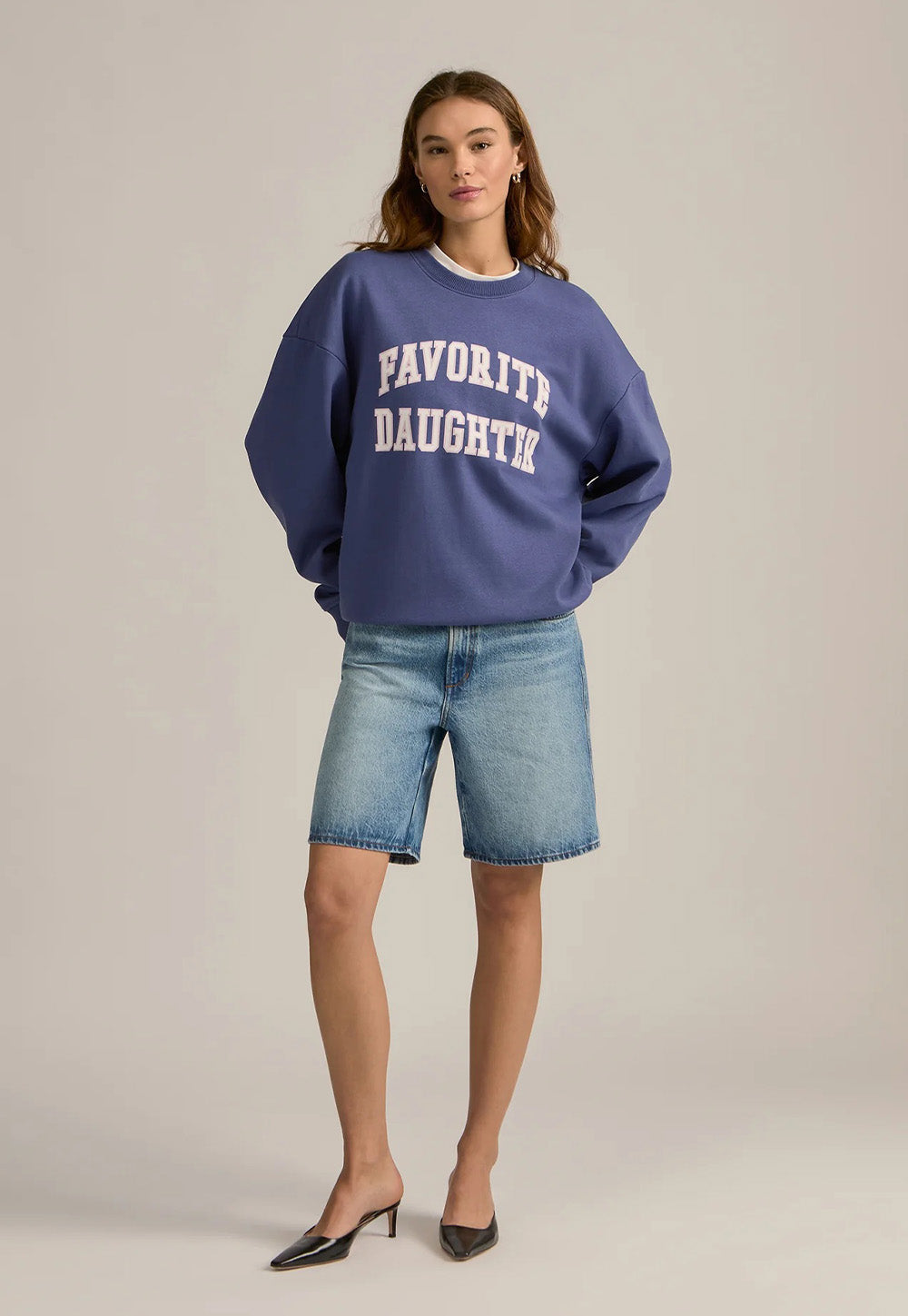 Collegiate Sweatshirt - Venetian Blue