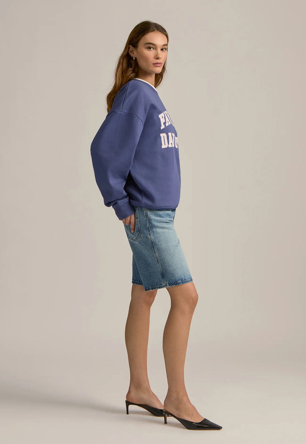 Collegiate Sweatshirt - Venetian Blue