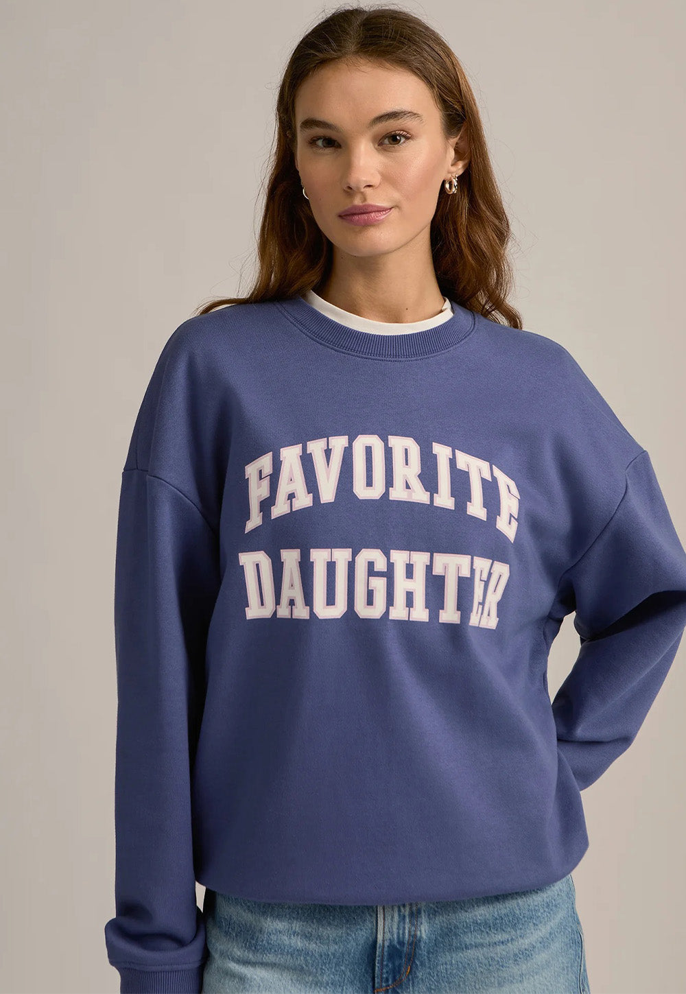 Collegiate Sweatshirt - Venetian Blue