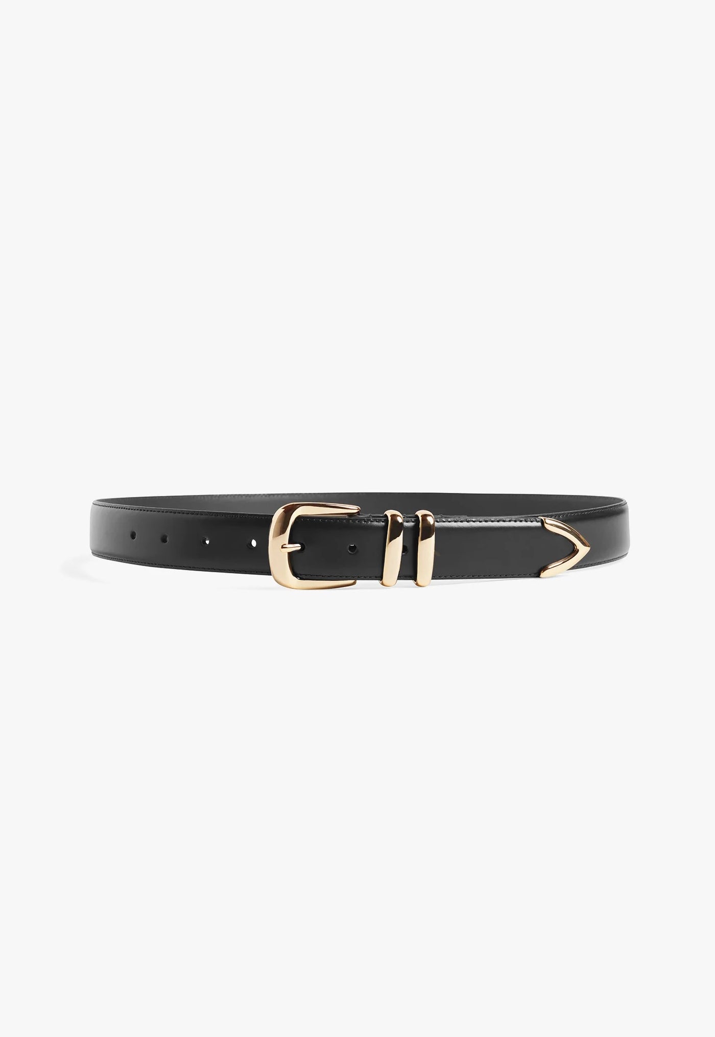 The Jordan Belt - Black/Gold