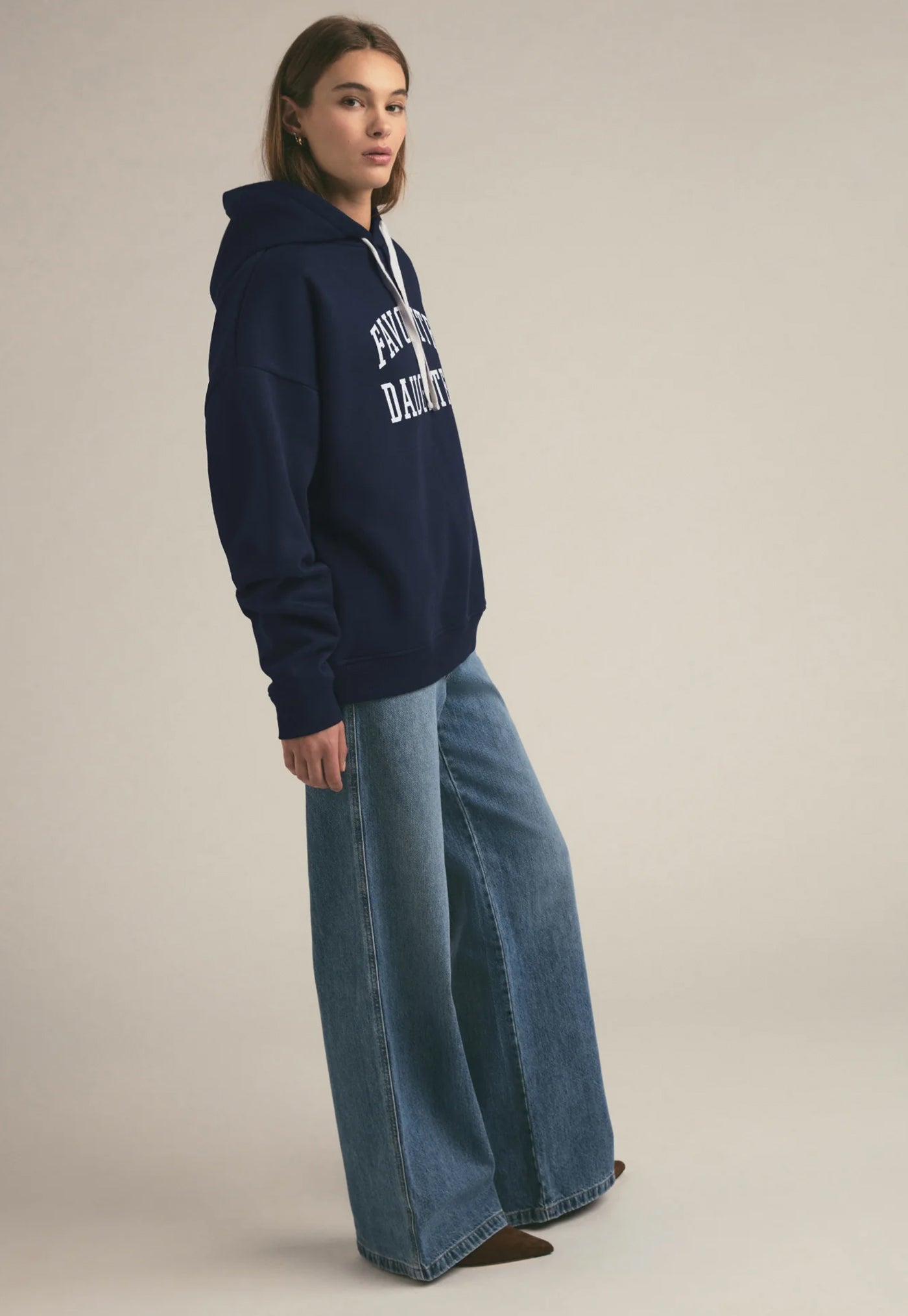 The Collegiate Hoodie - Navy