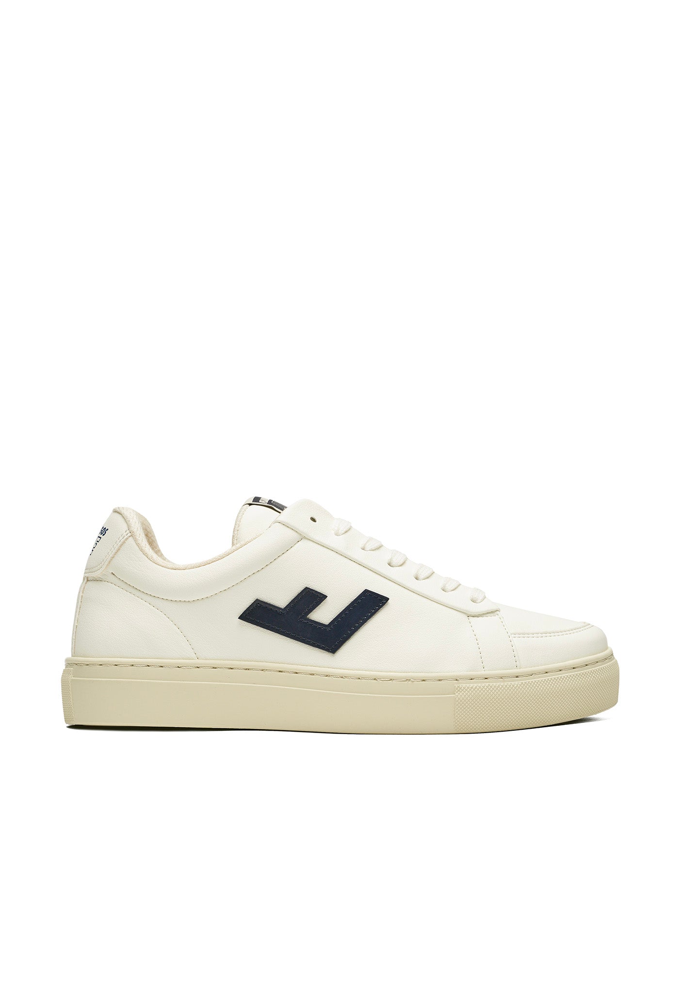 Classic 70s Sneakers - Off White Navy Ecru sold by Angel Divine
