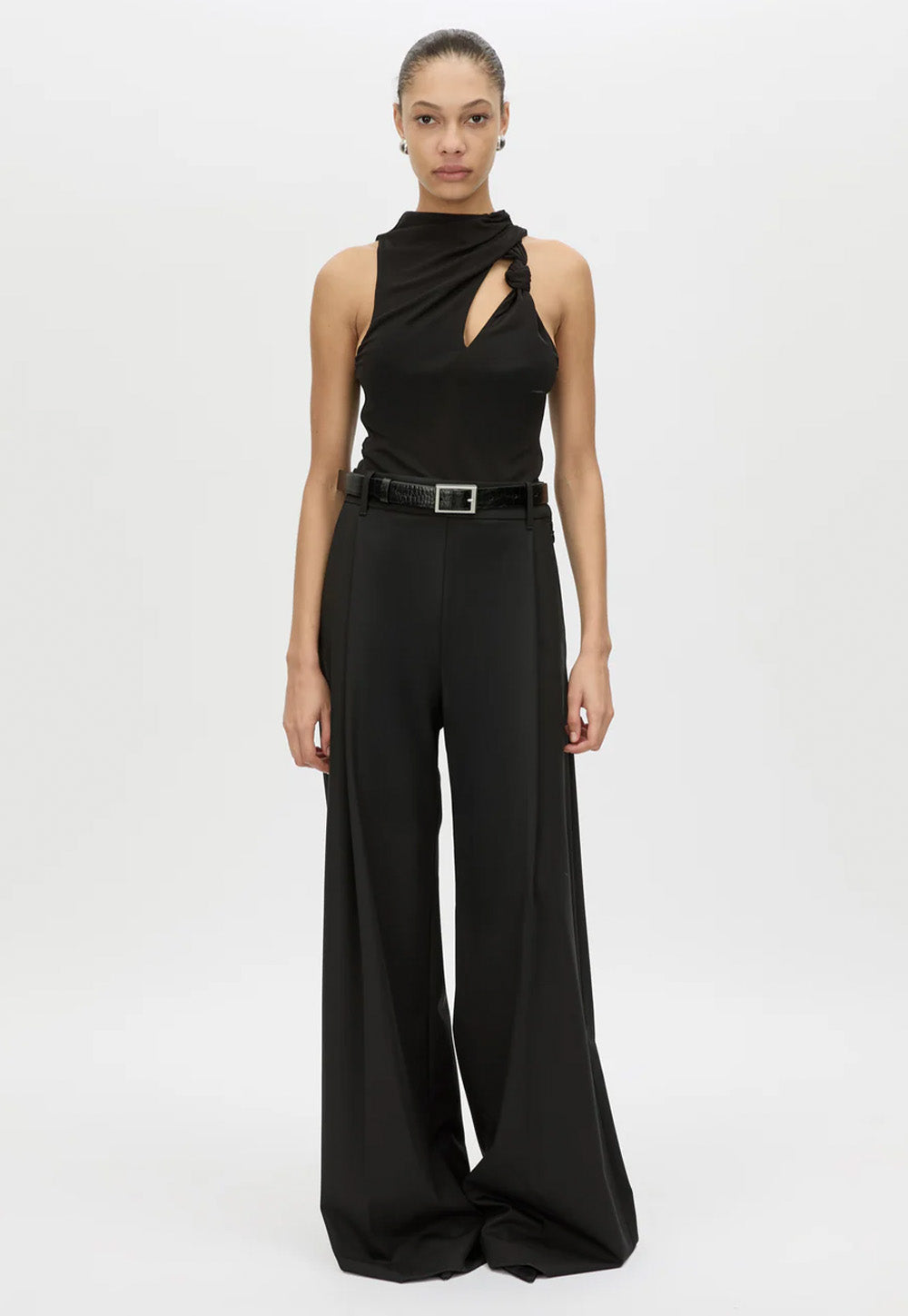 Floret Tailored Pant - Black