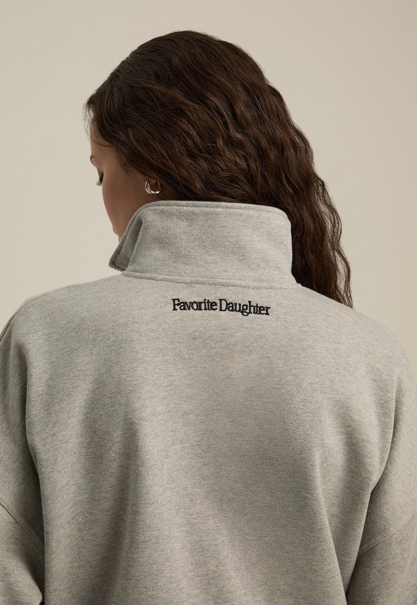 The Coaches Half Zip Jacket - Heather Grey