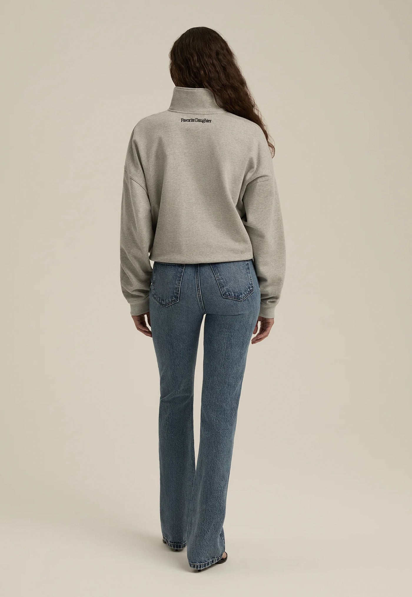 The Coaches Half Zip Jacket - Heather Grey