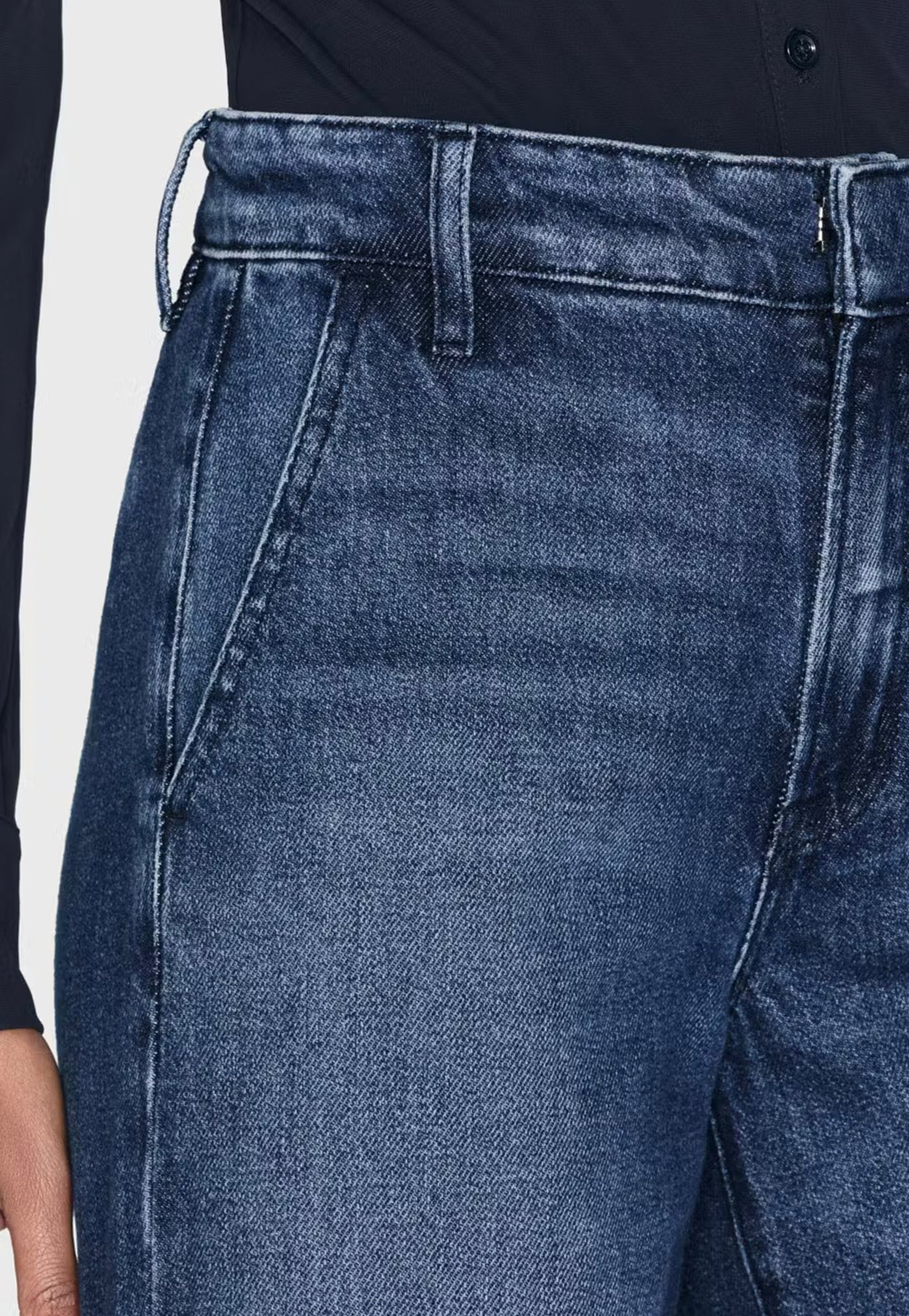 The Tailored Denim Trouser - Monday sold by Angel Divine