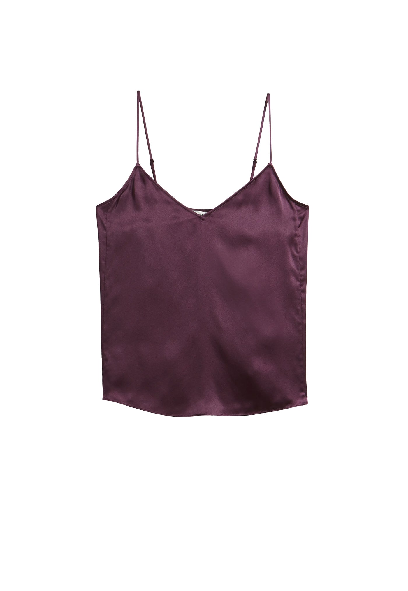 V-Neck Cami Top  - Plum sold by Angel Divine