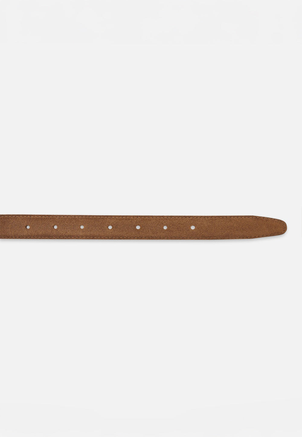 The Suede Square Buckle Belt - Date