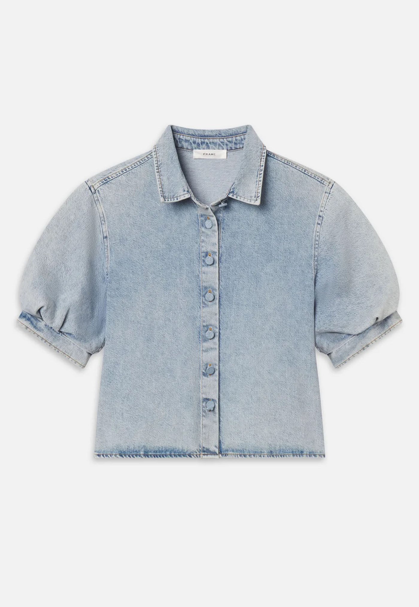 The Billow Sleeve Shirt - Puffin