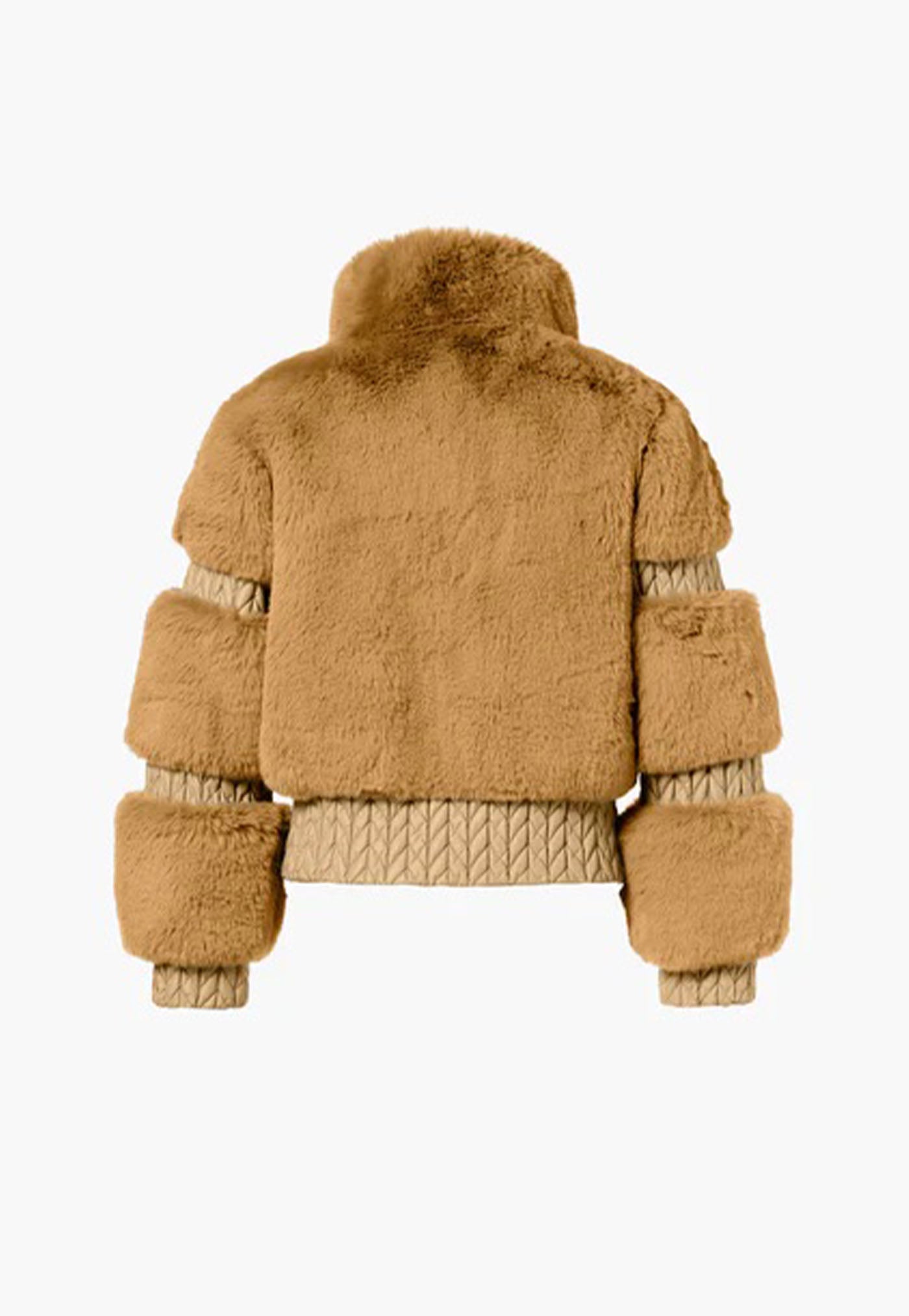 Furry Ski Jacket - Caramello