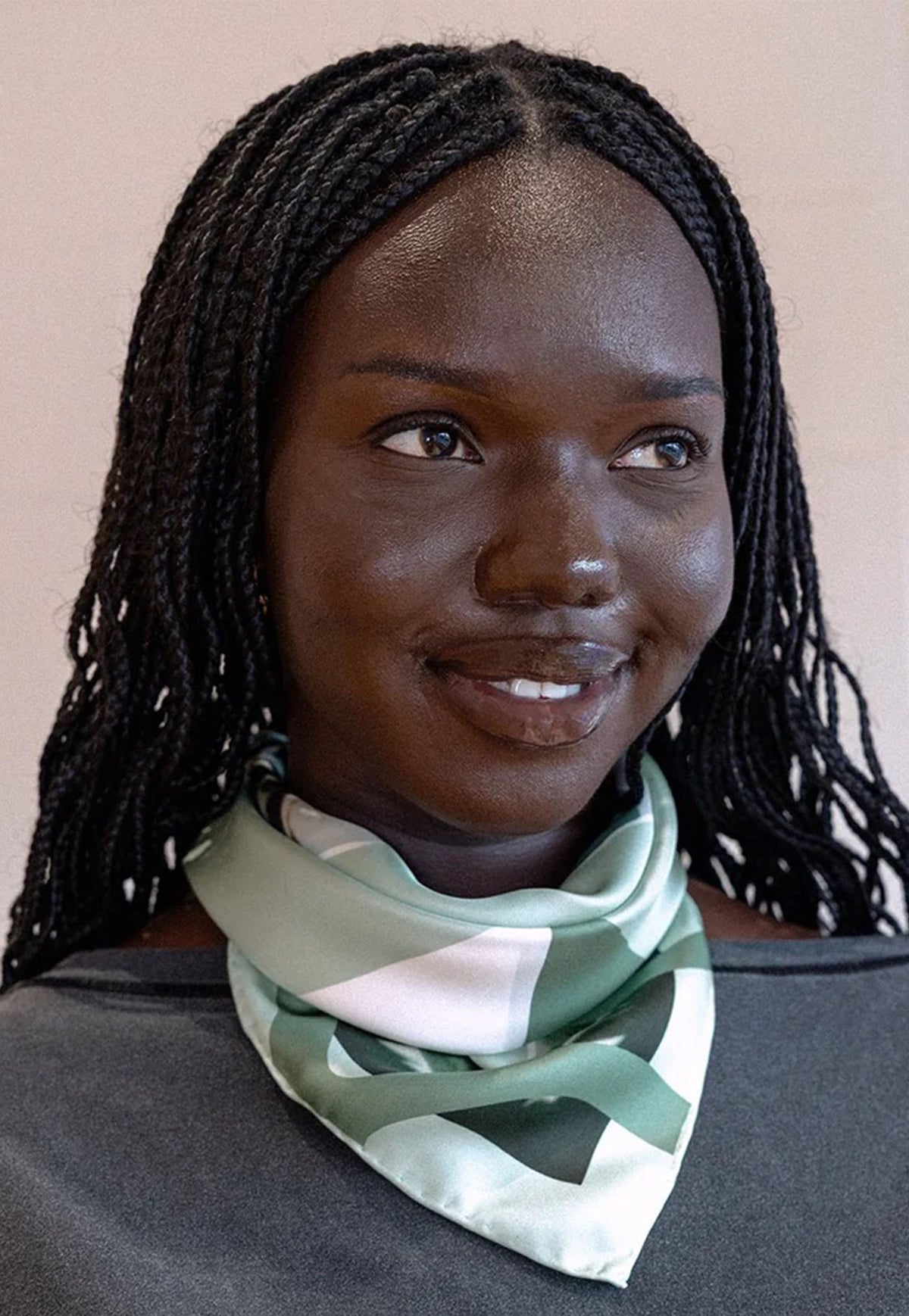 Emerald Canopy Neckerchief