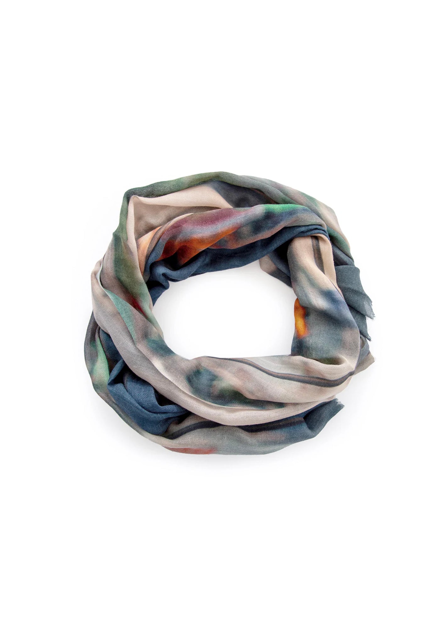 Monorail Views Skinny Wool Scarf