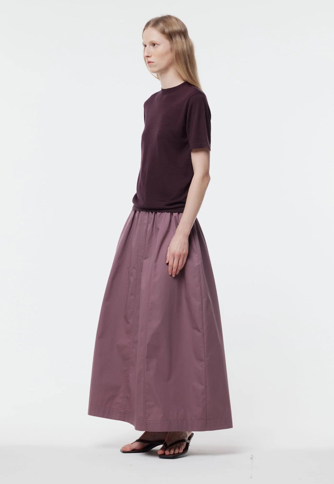Miller Knit Top - Damson