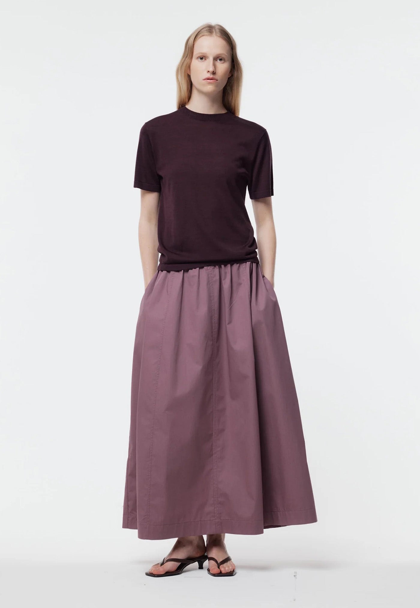 Miller Knit Top - Damson