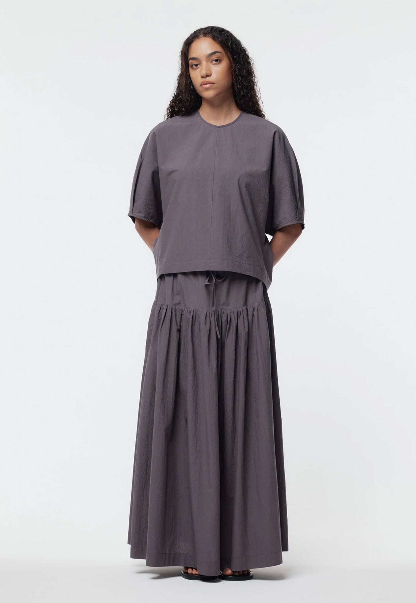 Paola Top - Ash Lavender