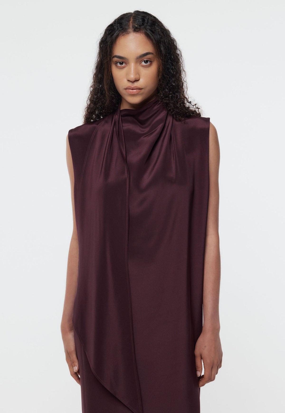 Rosine Dress - Damson