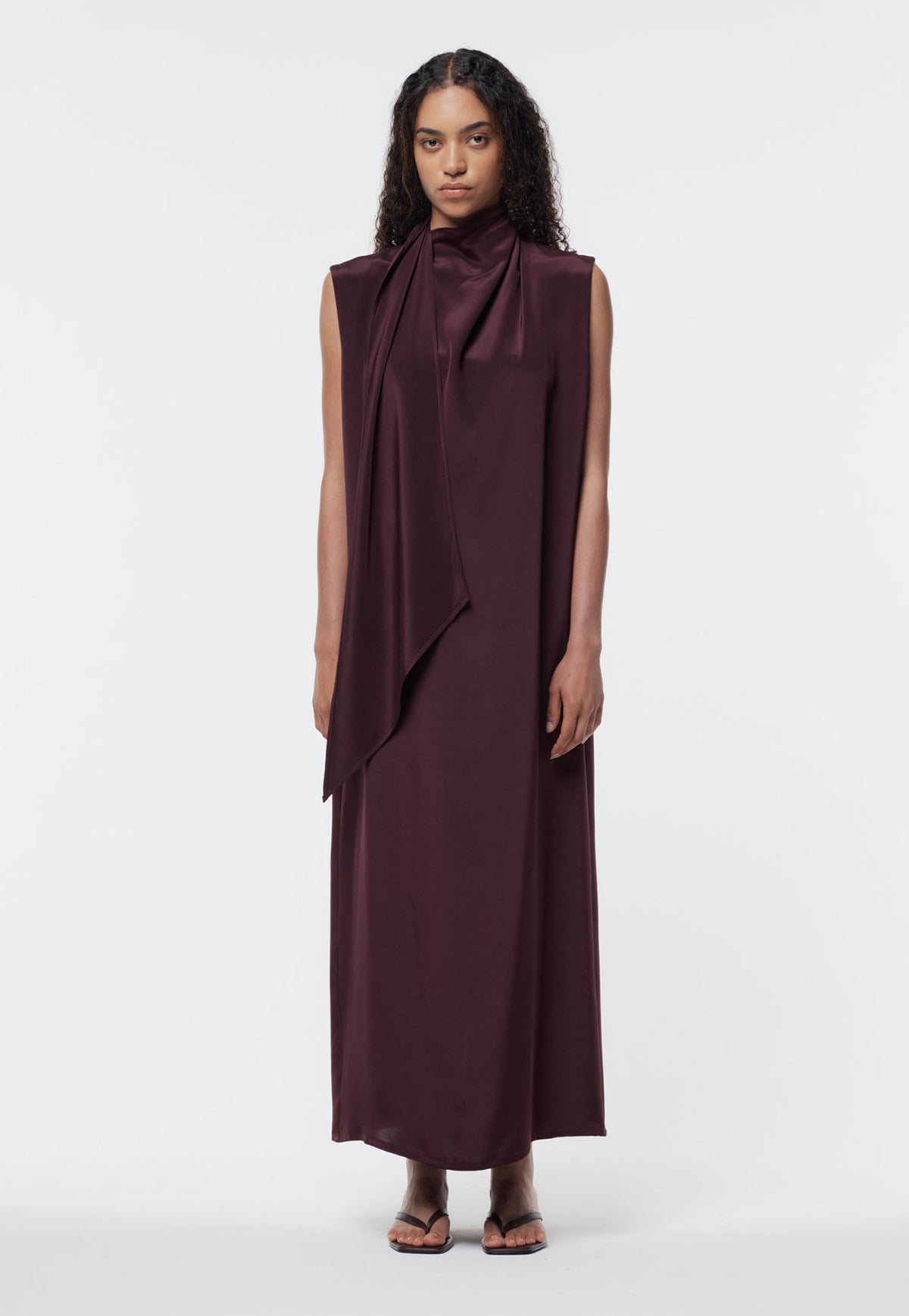 Rosine Dress - Damson