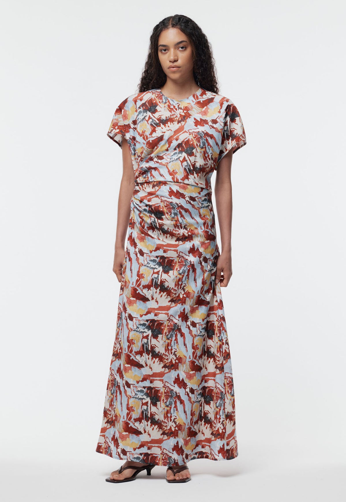Terra Dress - Firebloom Print
