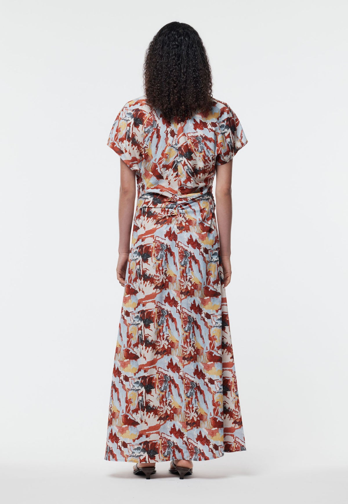 Terra Dress - Firebloom Print