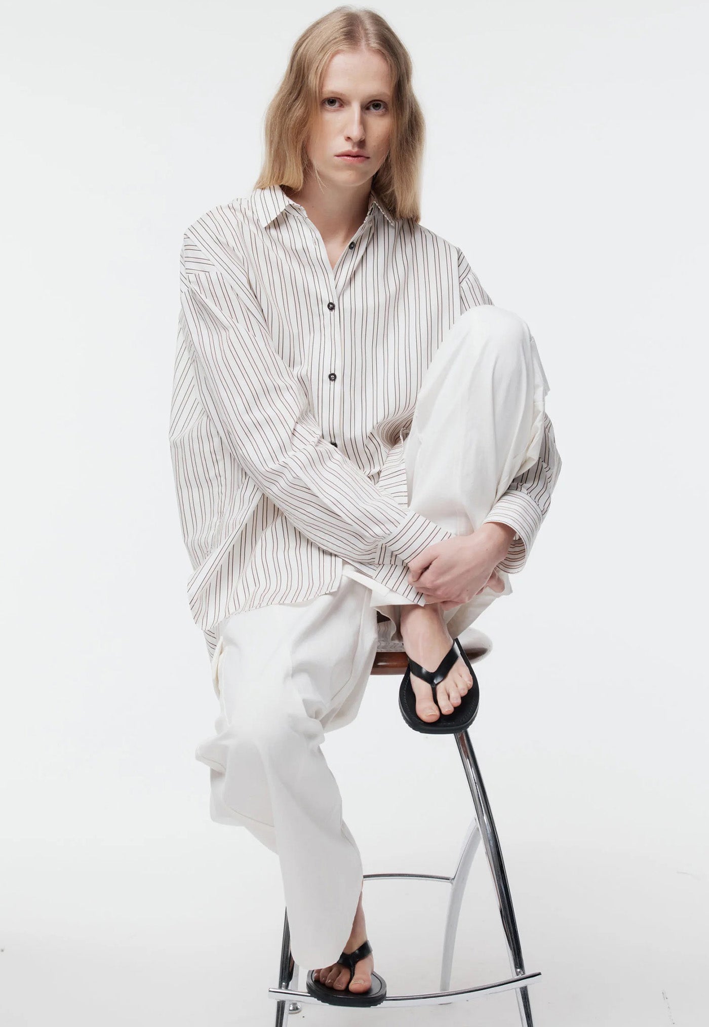 Therese Shirt Stripe - Jasmine Stripe