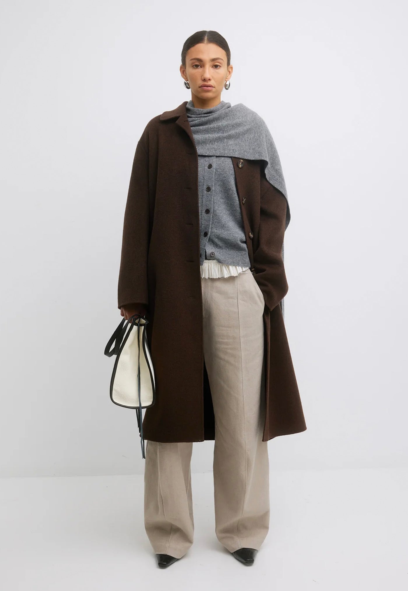 Farrah Scarf - Gray