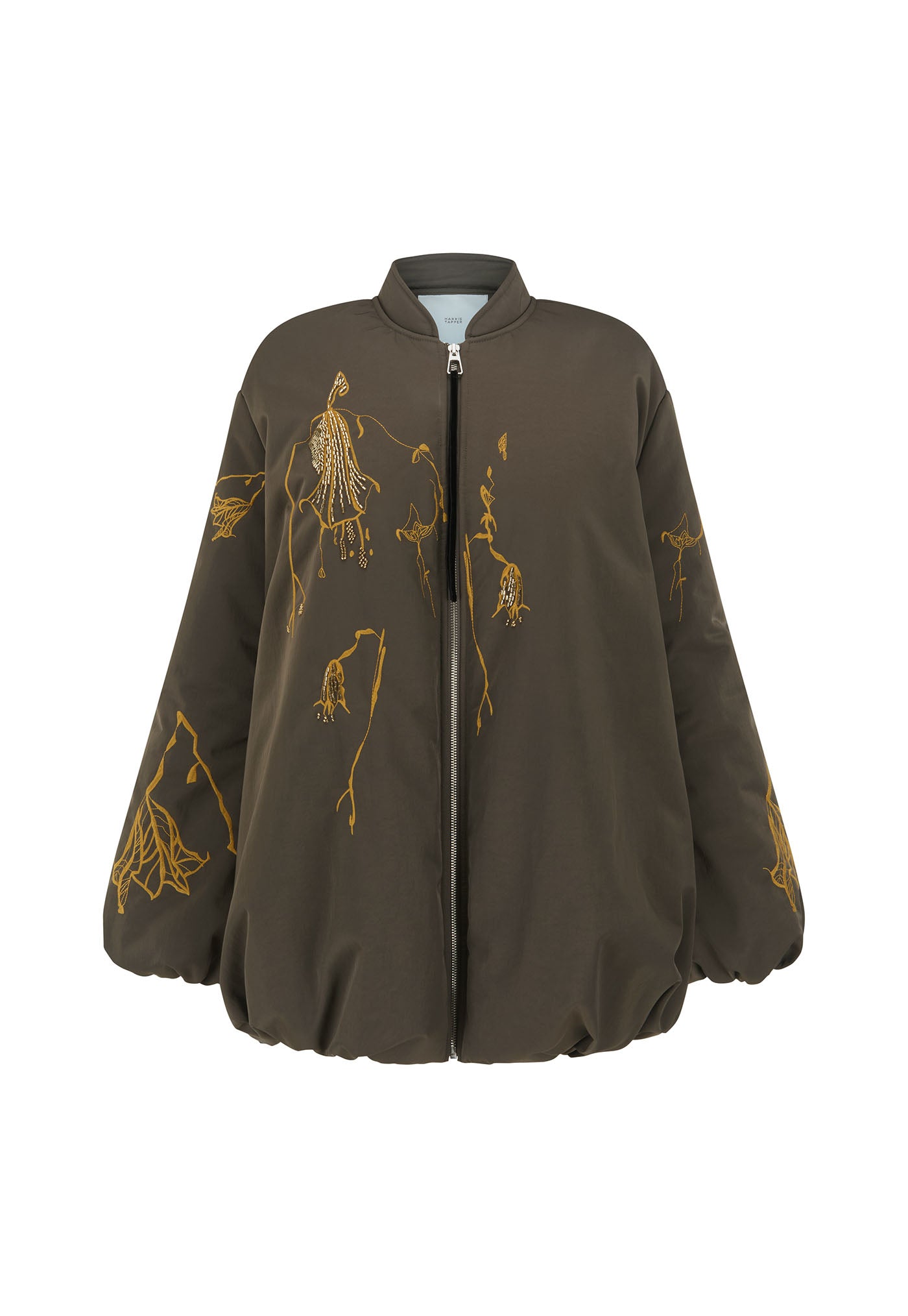 Chloe Jacket - Beaded Sepia