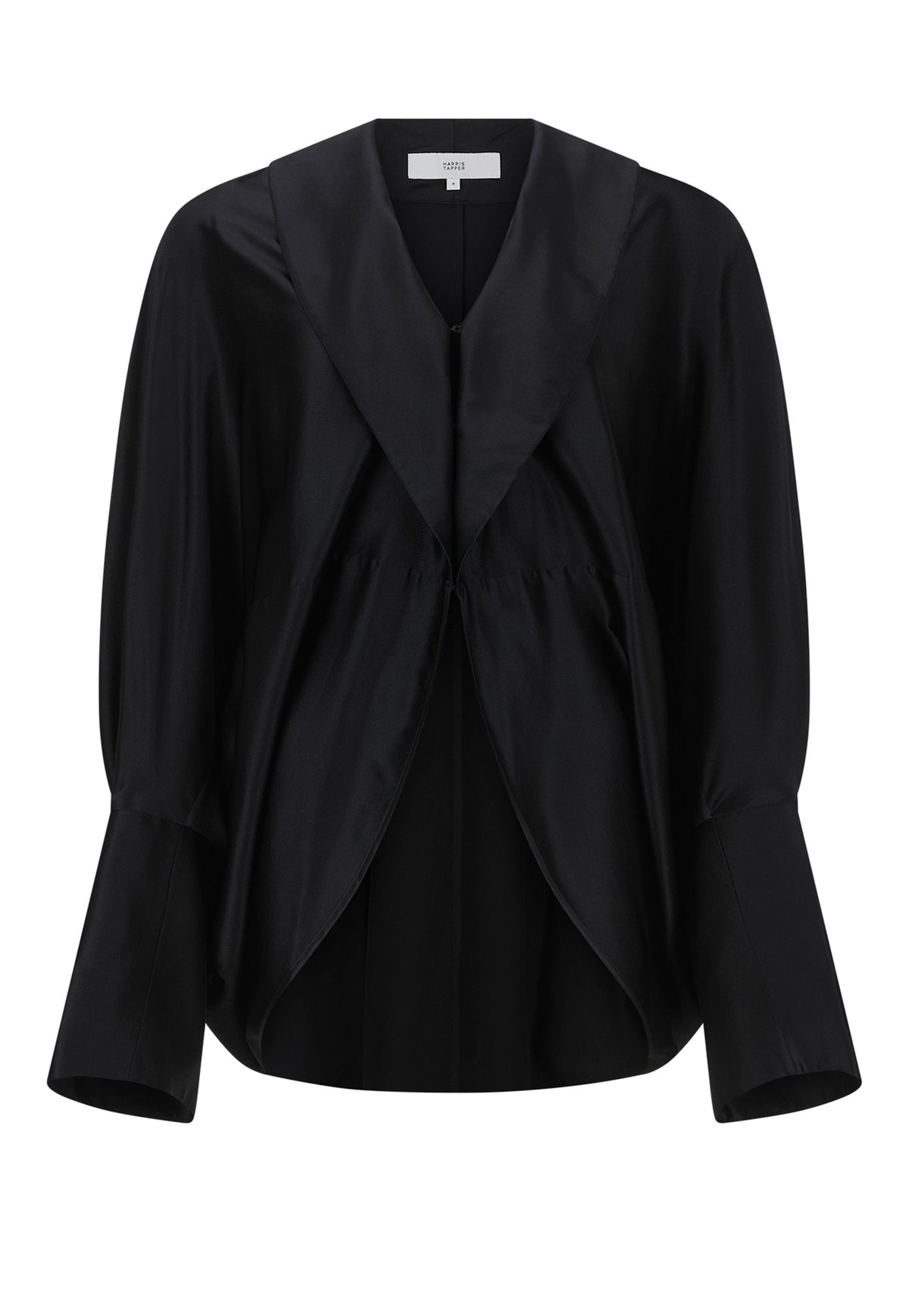 Cocoon Blouse - Black