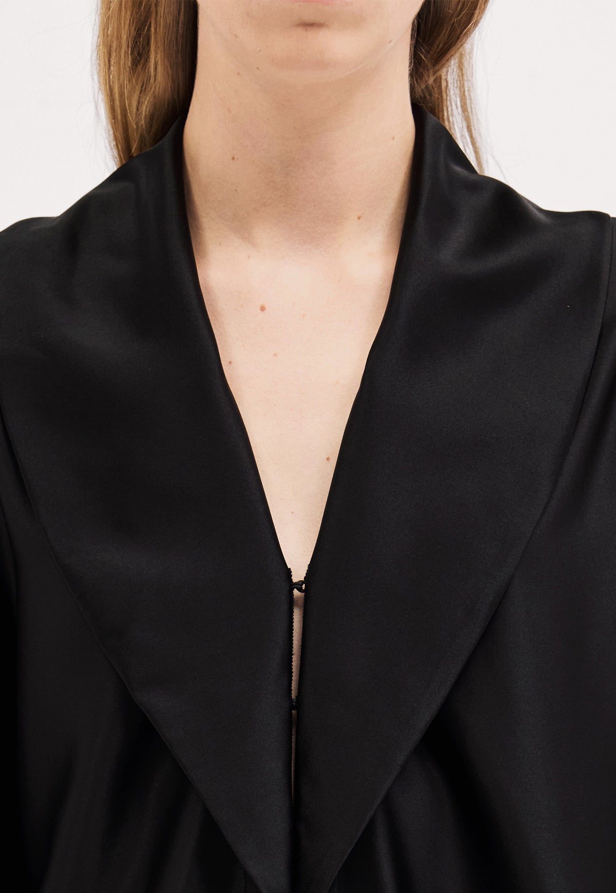 Cocoon Blouse - Black