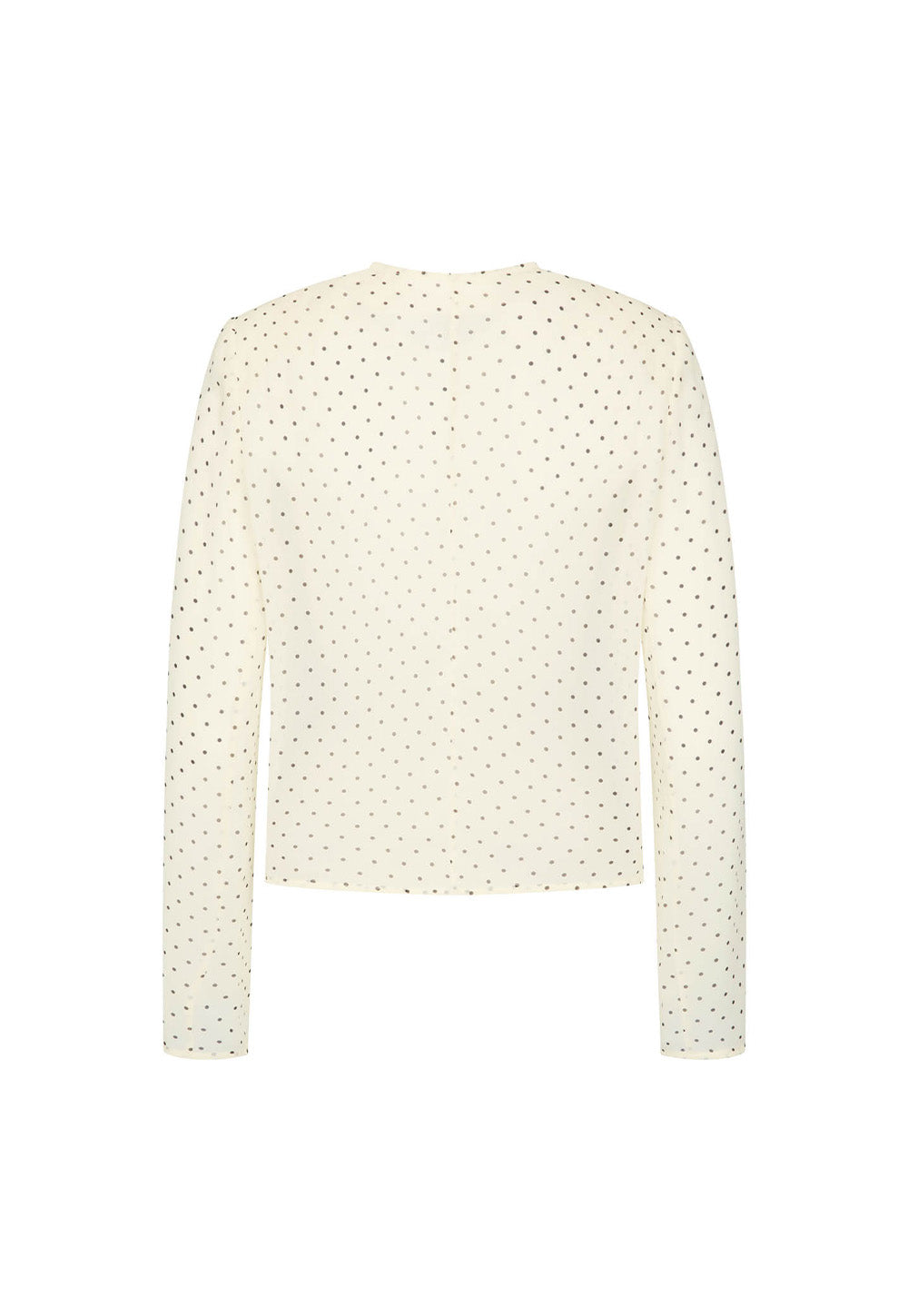 Eileen Top - Cream Polkadot