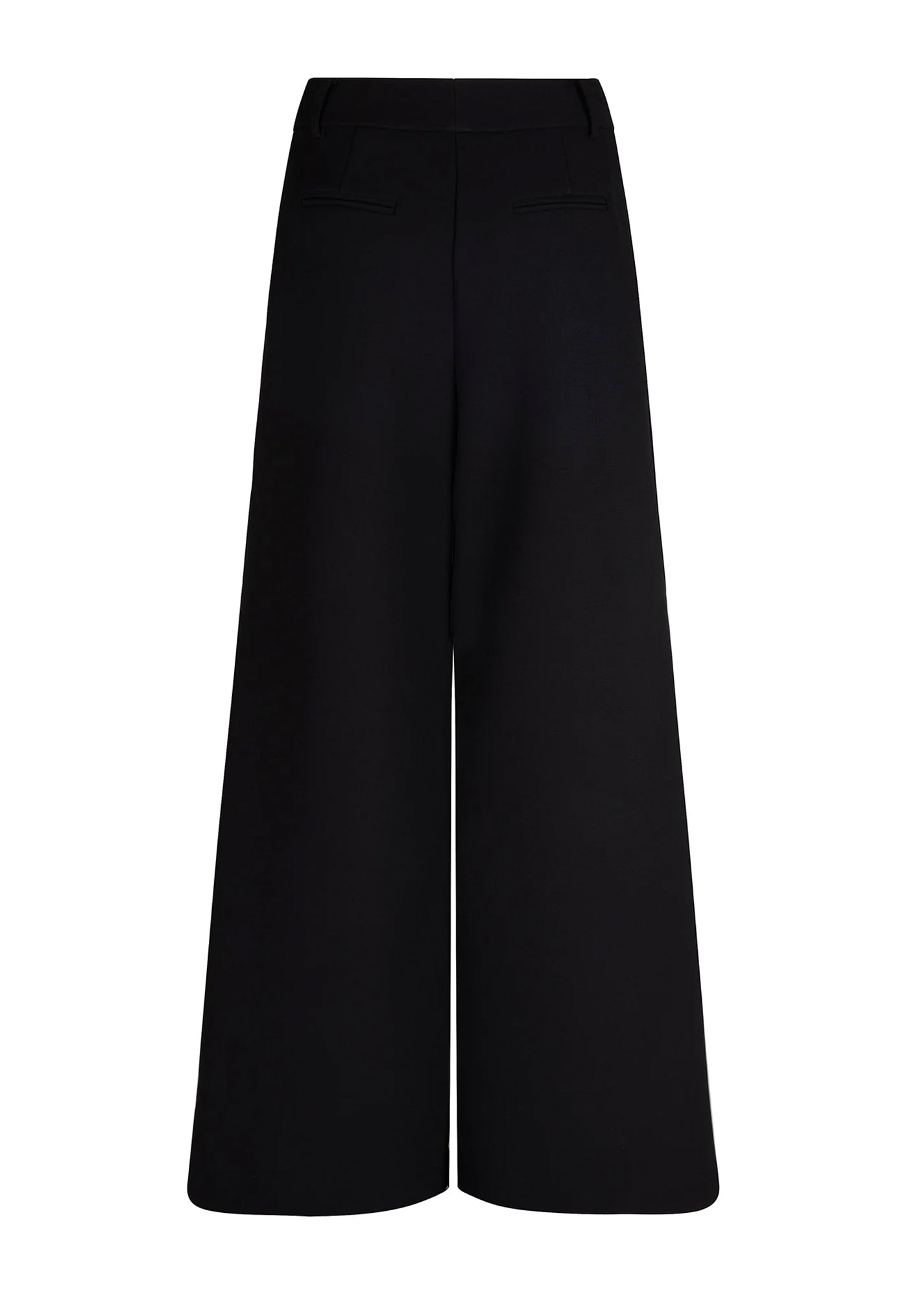 Flared Abel Trouser - Black