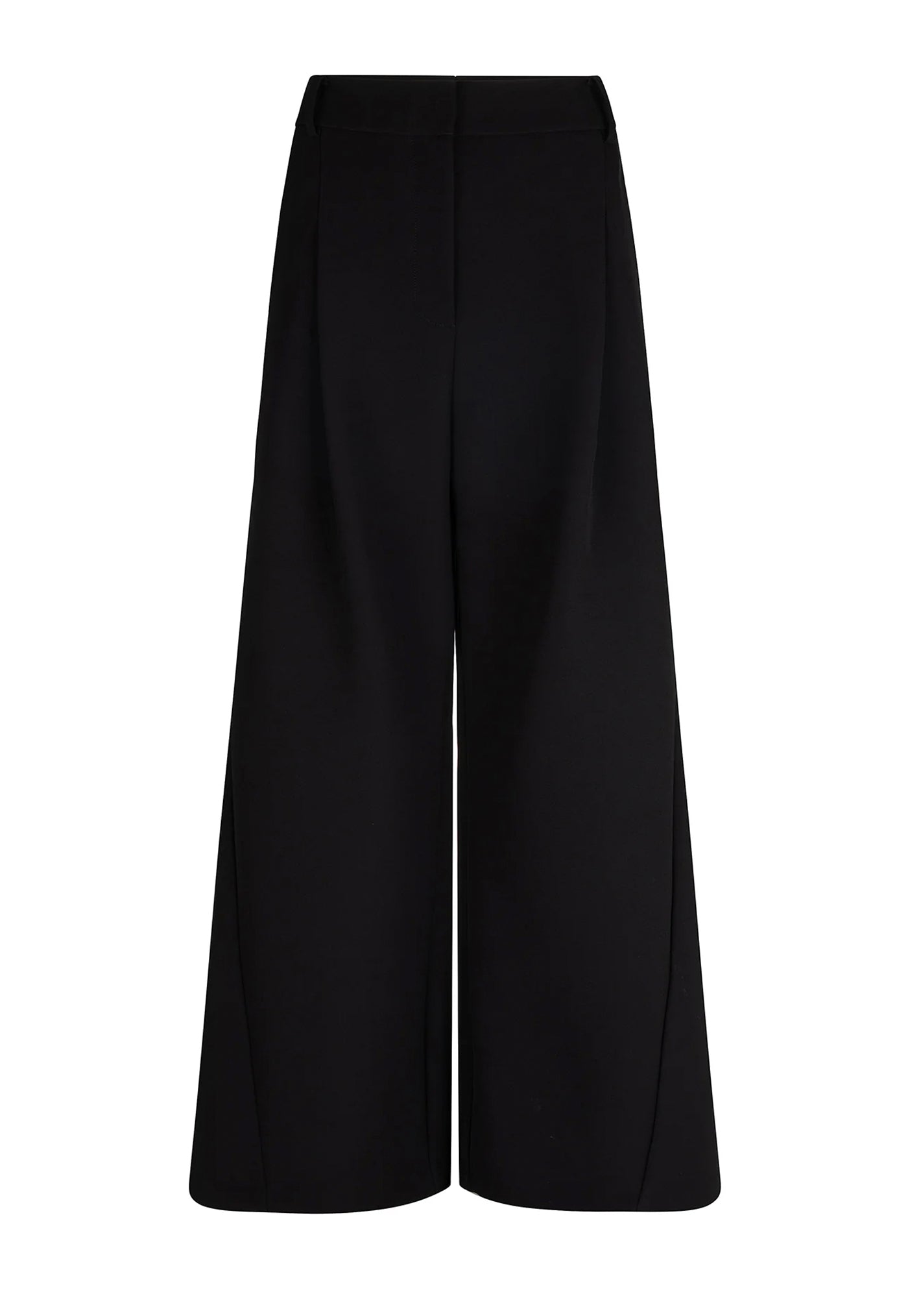 Flared Abel Trouser - Black
