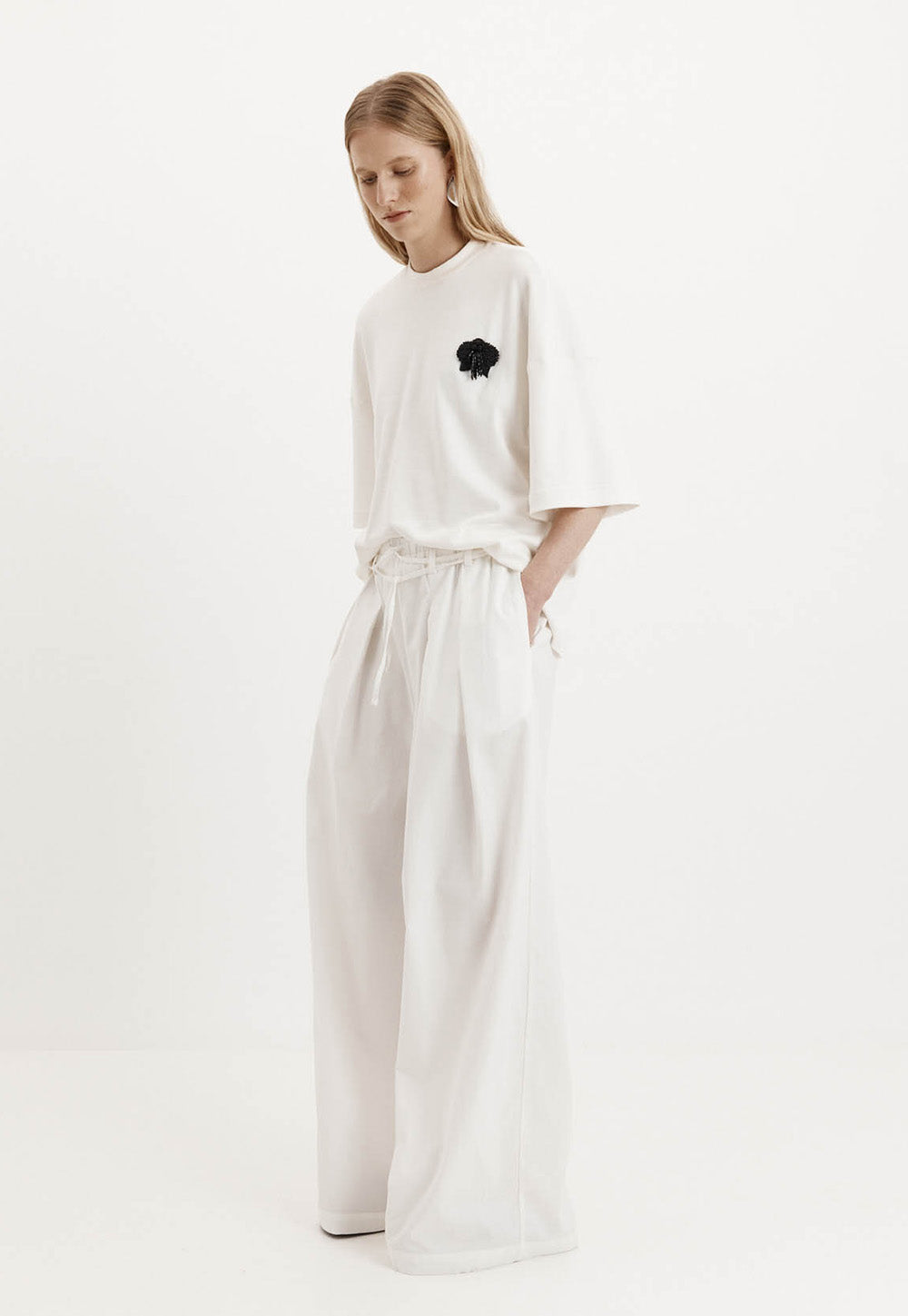 Gio Trouser - White