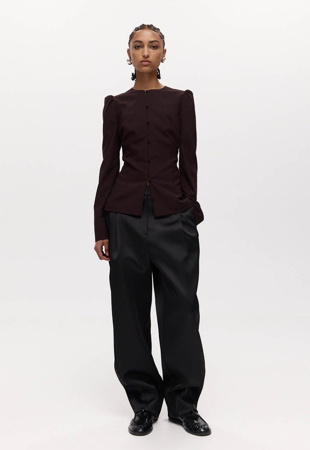 Helena Top - Plum