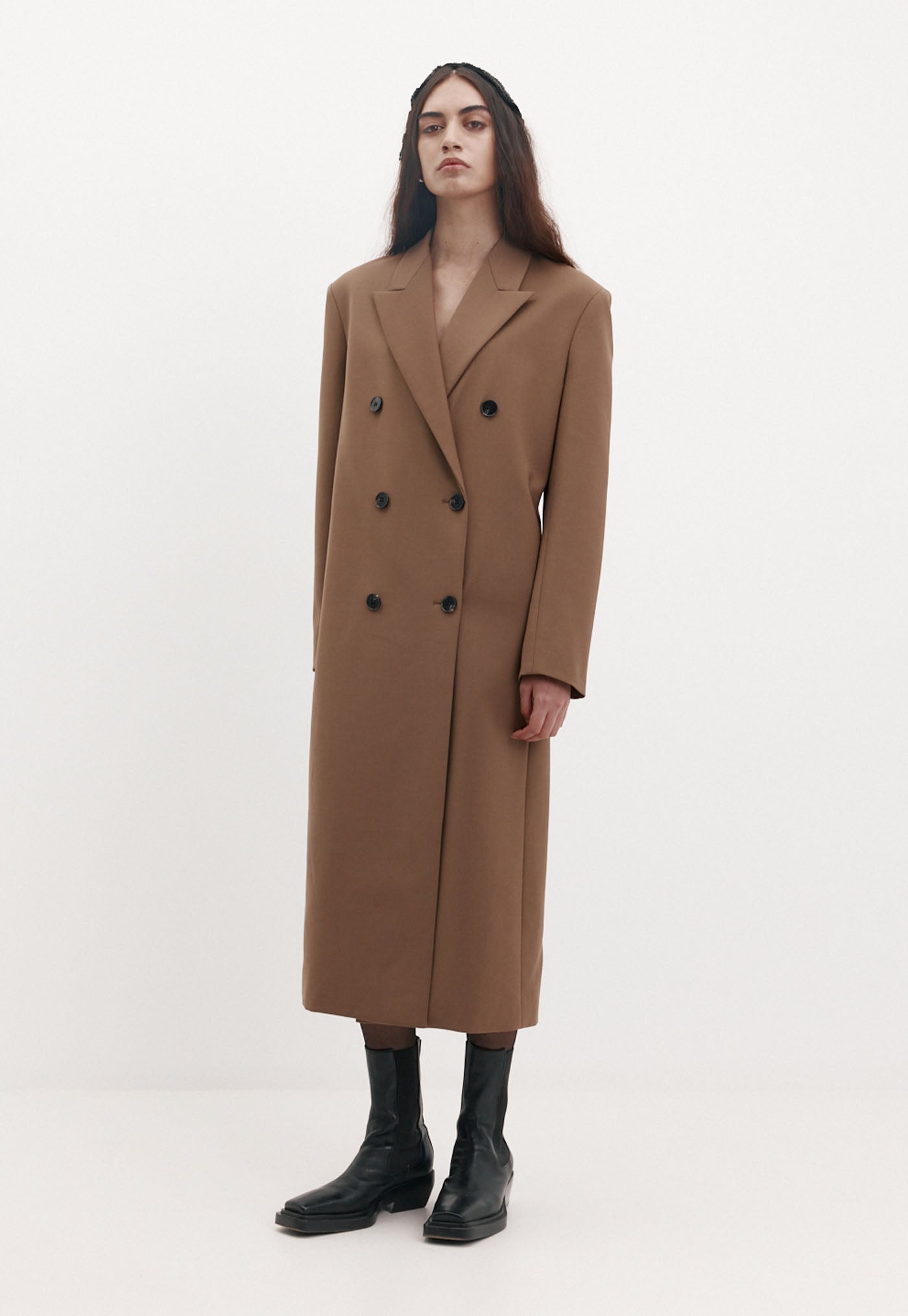 Iona Coat - Tobacco