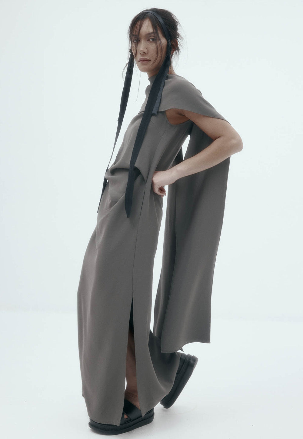 Laro Dress - Grey