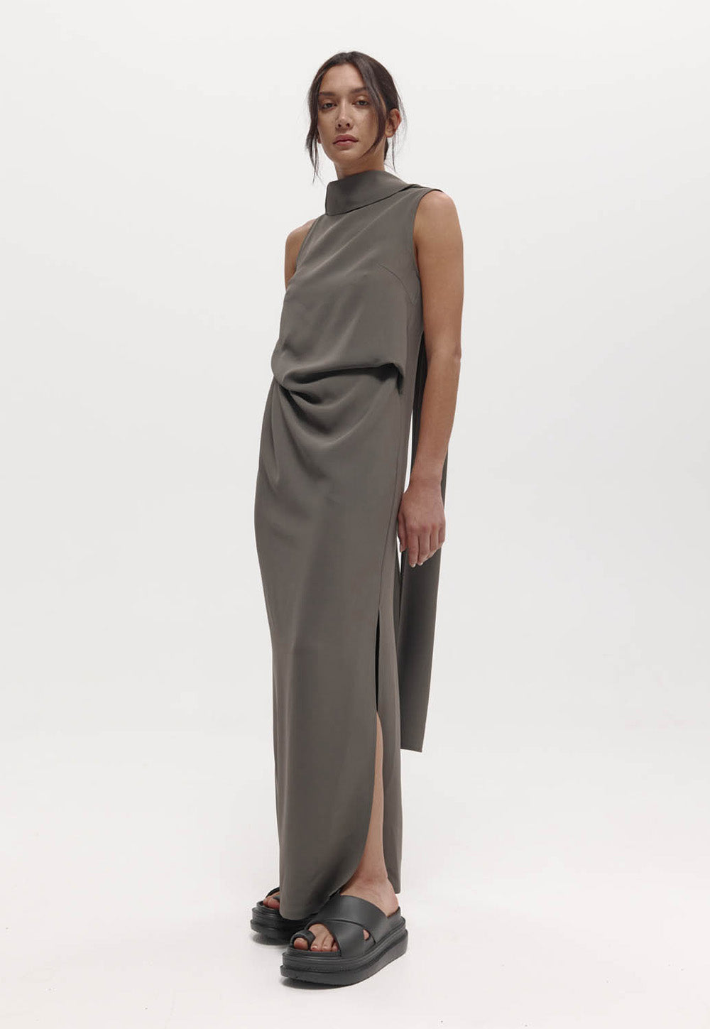 Laro Dress - Grey