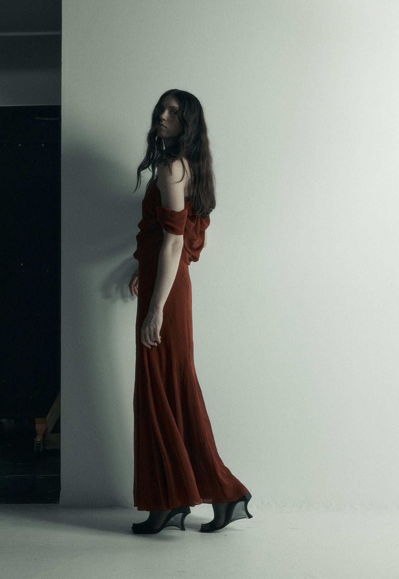 Lucille Dress - Burgundy