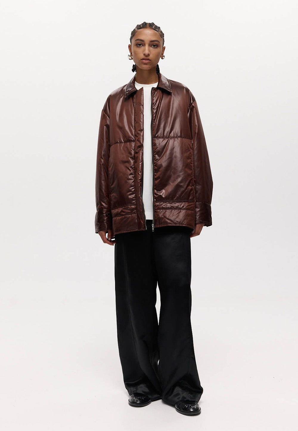 Padded Remus Bomber - Pecan