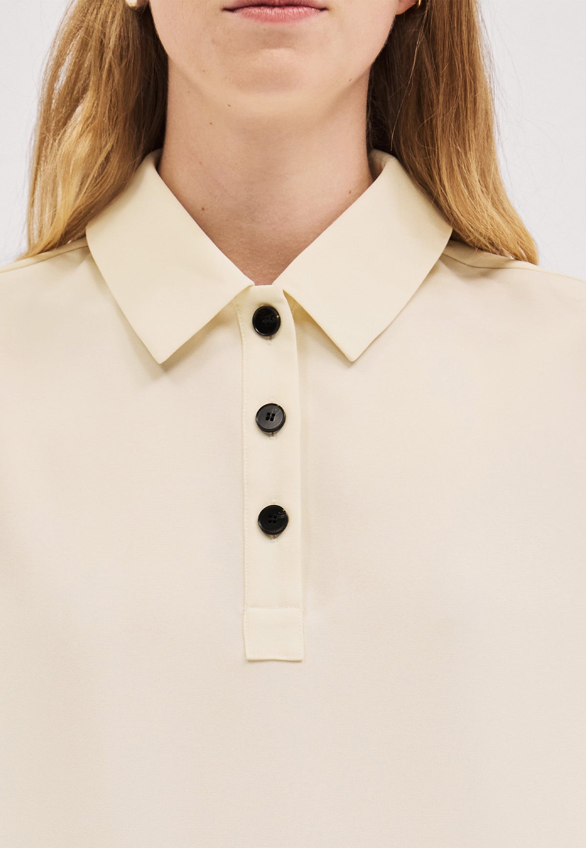 Short Sleeve Orwell Polo - Bone
